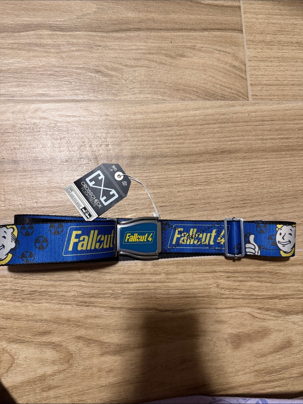 Fallout 4 Adjustable “One size fits most”Belt with Vault Boy Buckle